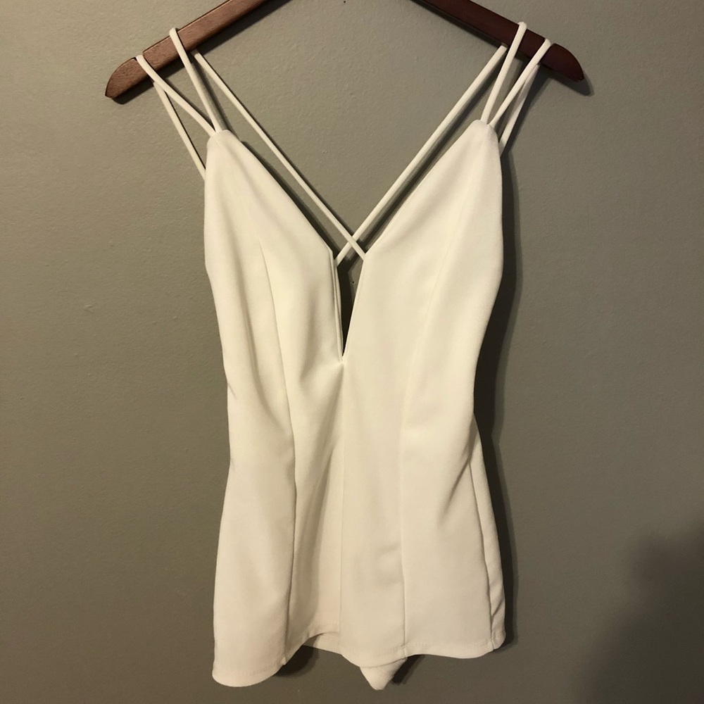 Small white romper